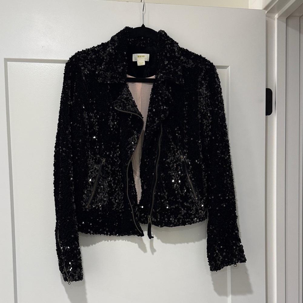 Sequin Black Jacket - image 1
